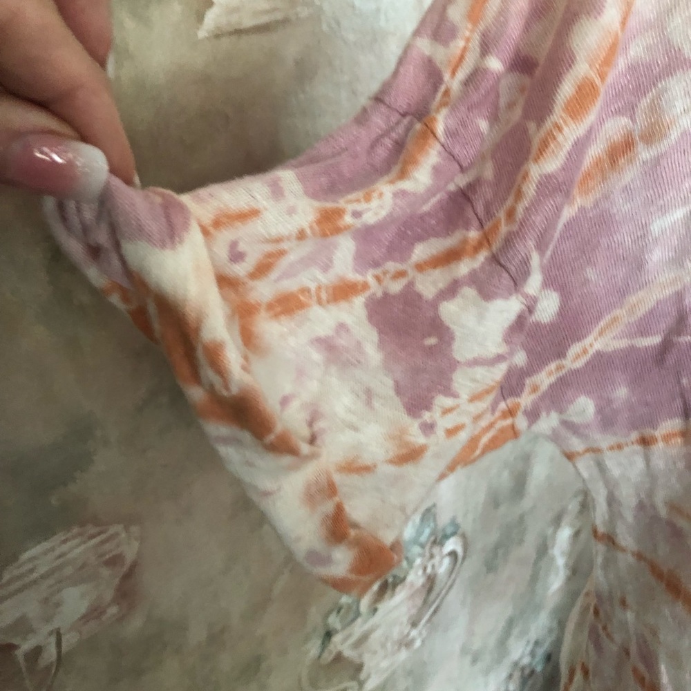 YOUNG FABULOUS BROKE S/M TIEDYE TOP NWT - Picture 5 of 6